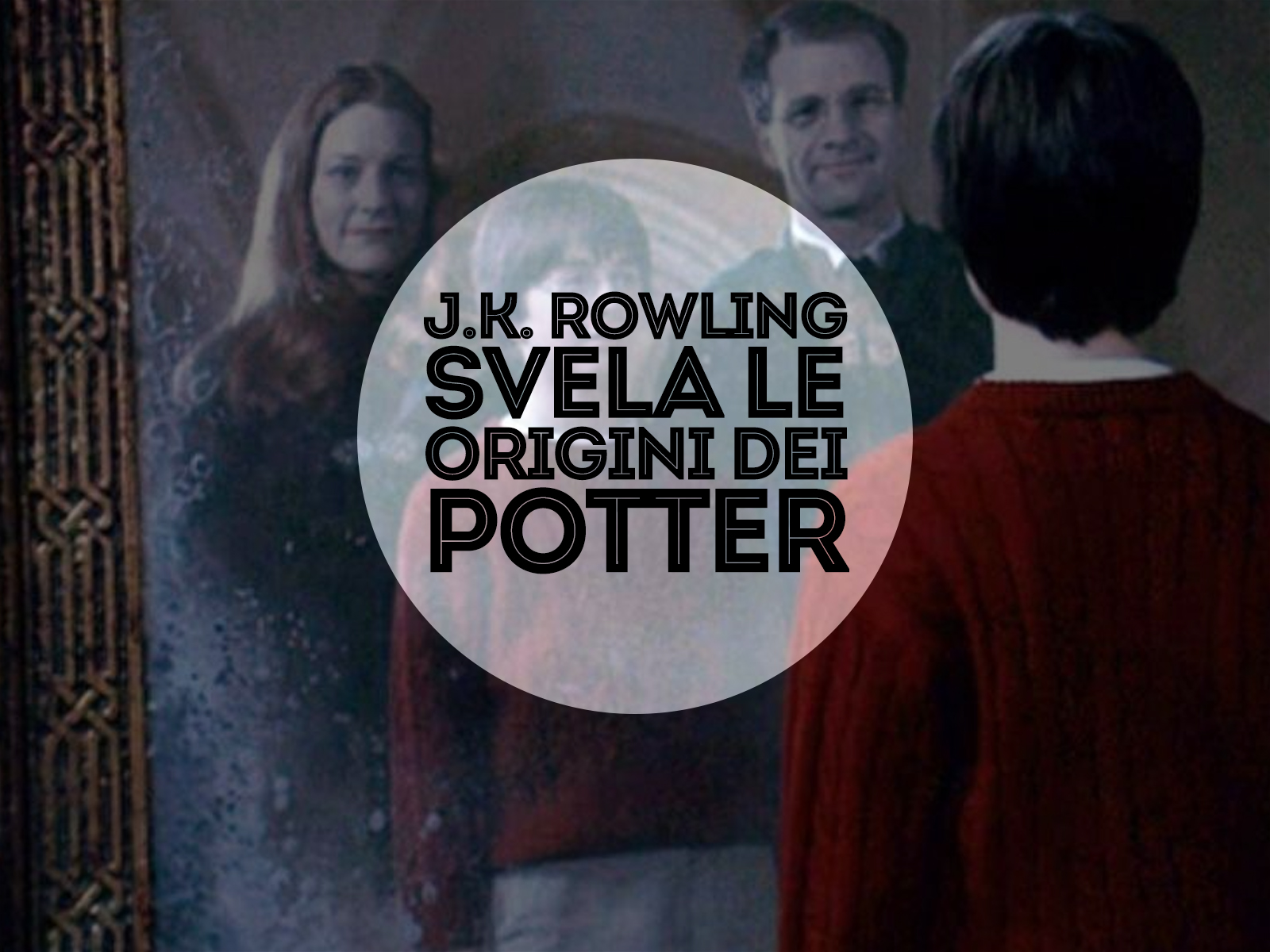 JK Rowling svela le origini dei Potter