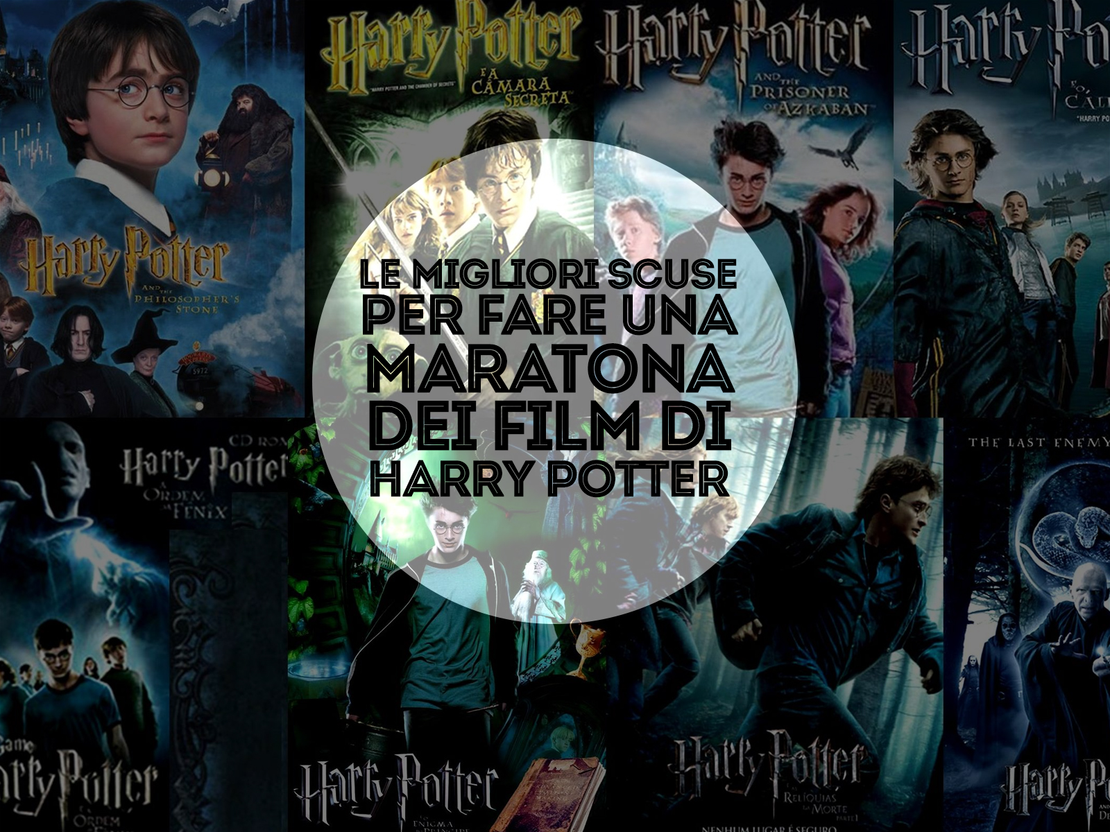 Le migliori scuse per fare una maratona dei film di Harry Potter