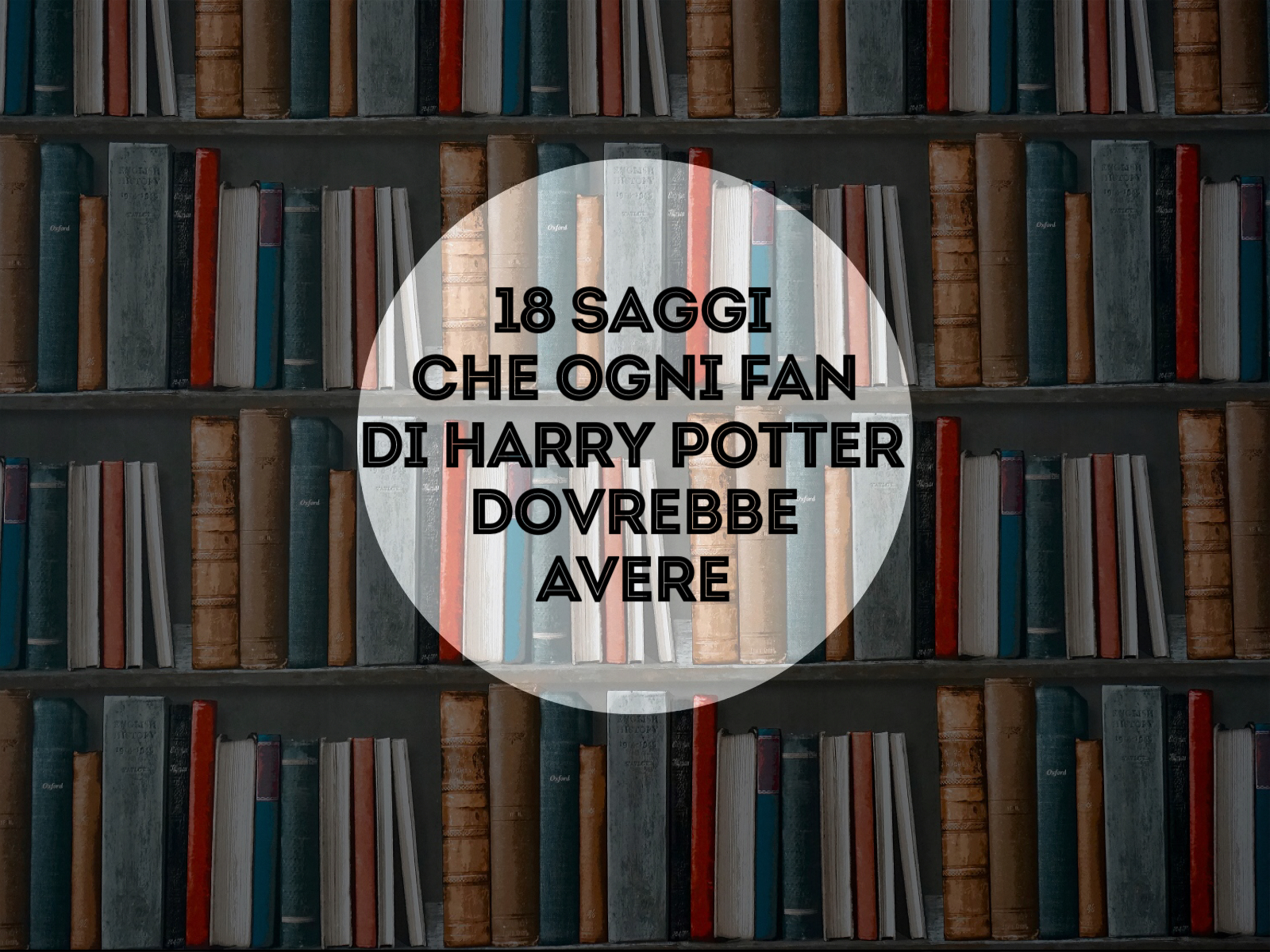 18 saggi che ogni fan di Harry Potter dovrebbe leggere