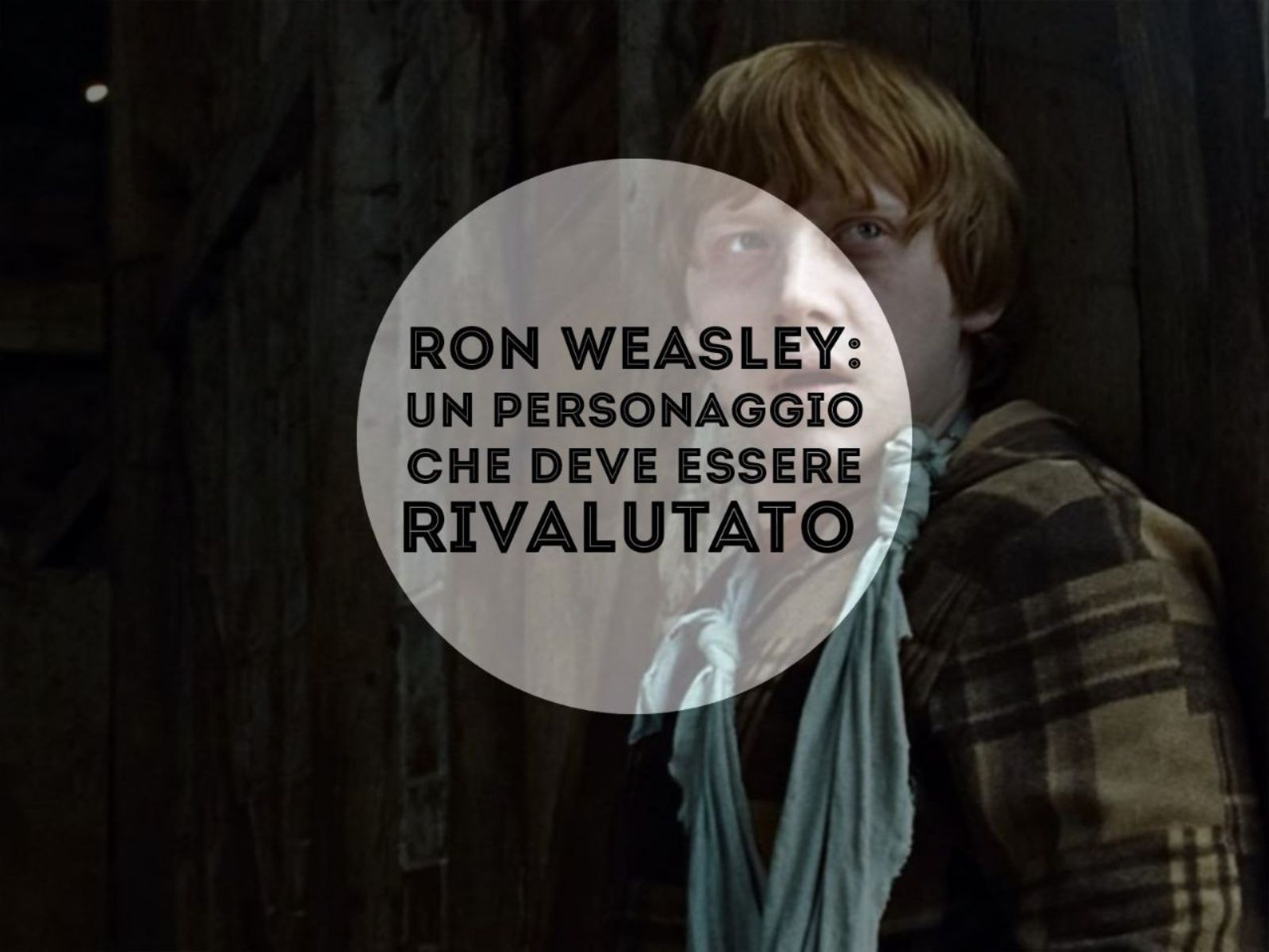 ron weasley copertina