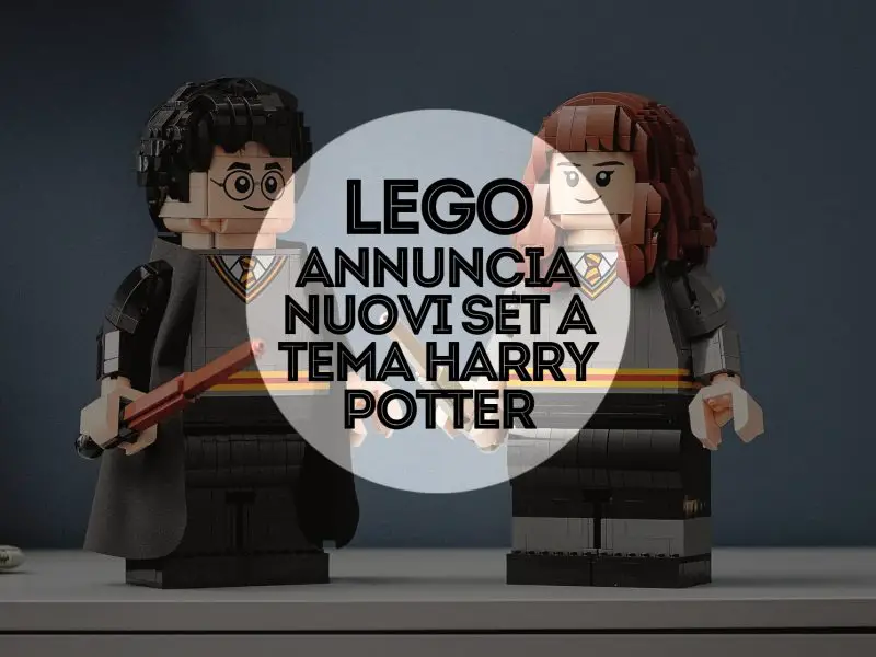 Lego annuncia nuovi set a tema harry poter