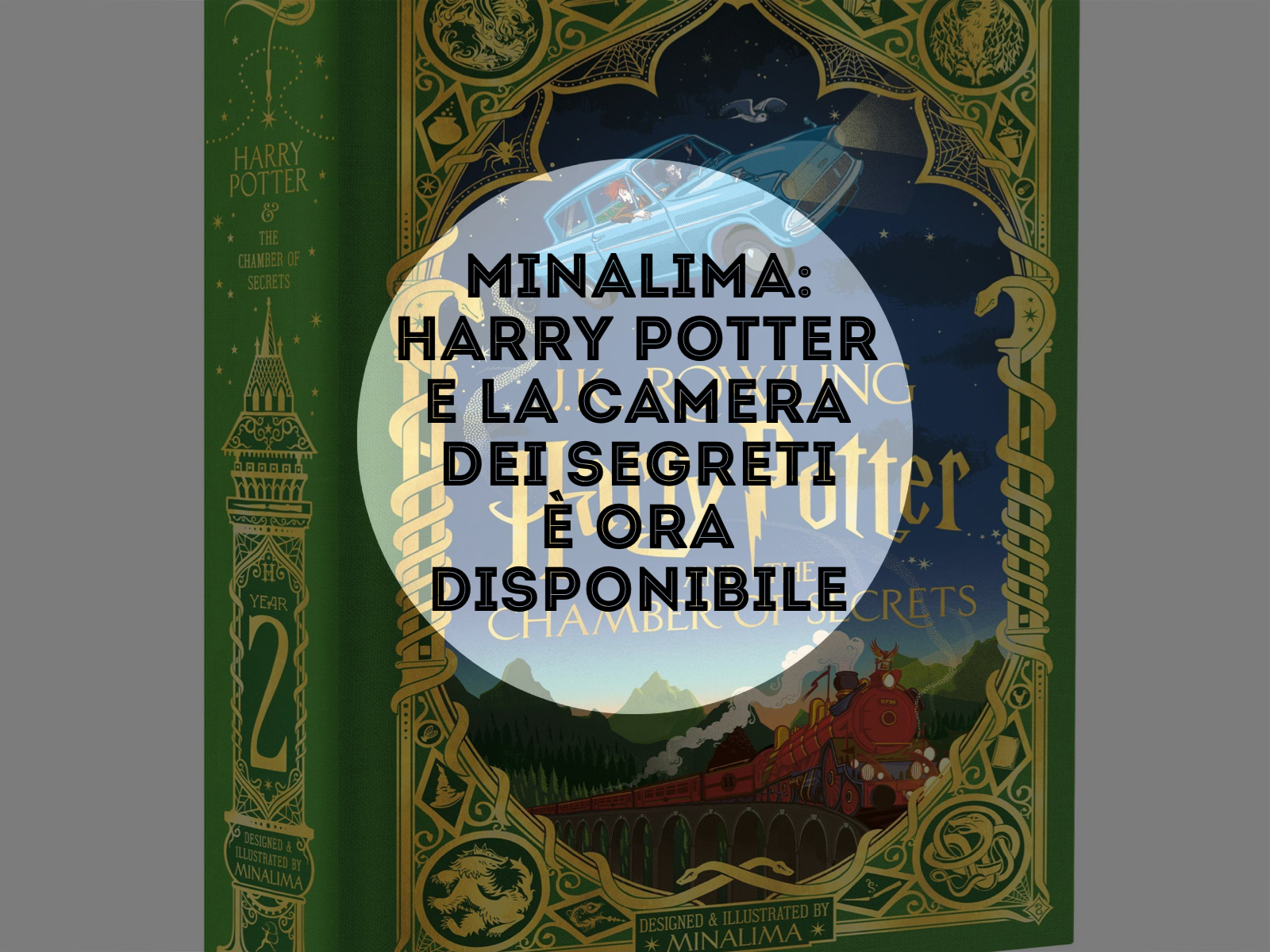 MinaLima: Harry Potter e la camera dei segreti è ora disponibile