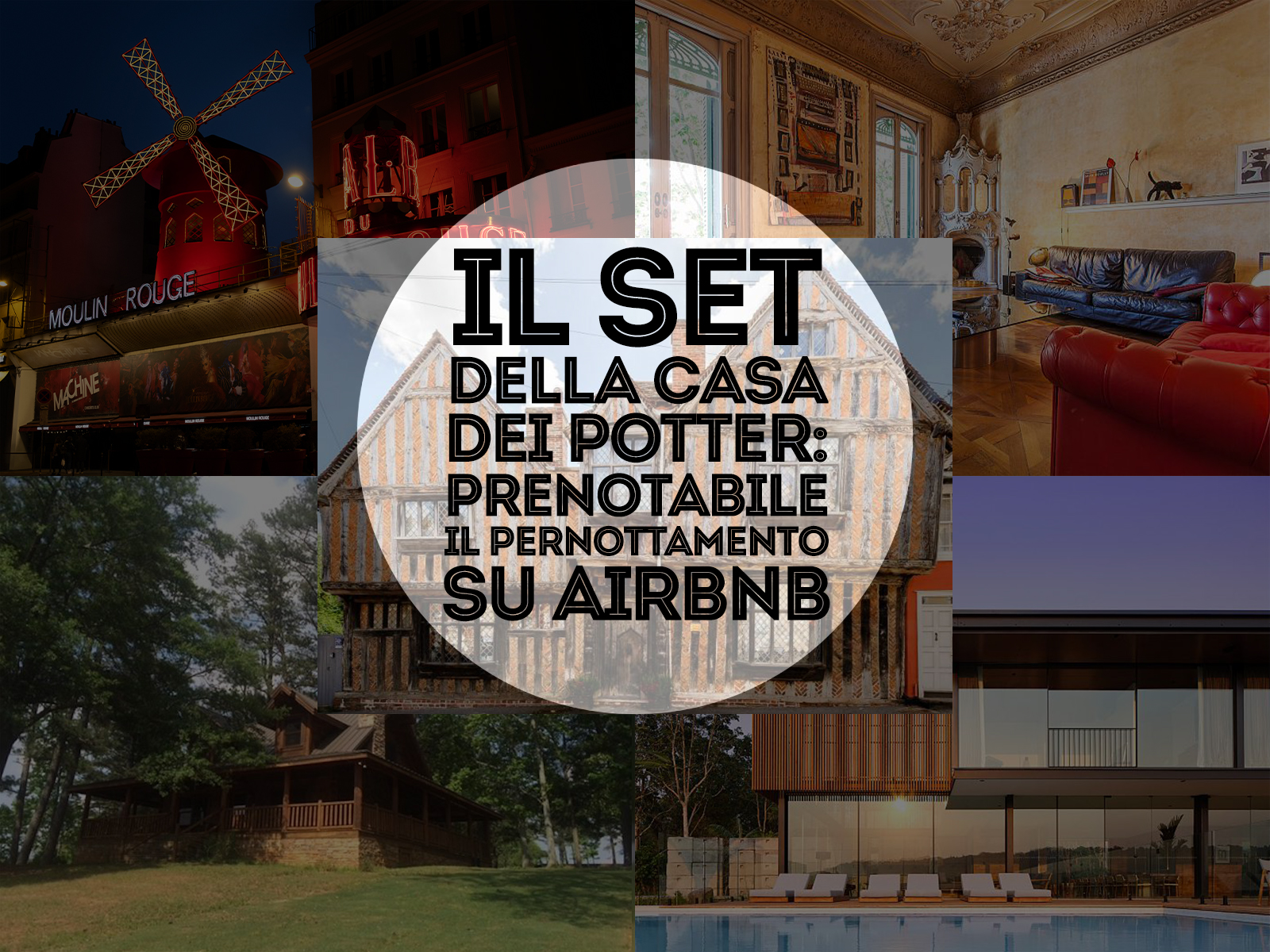 Il set della casa dei Potter: prenotabile su Airbnb