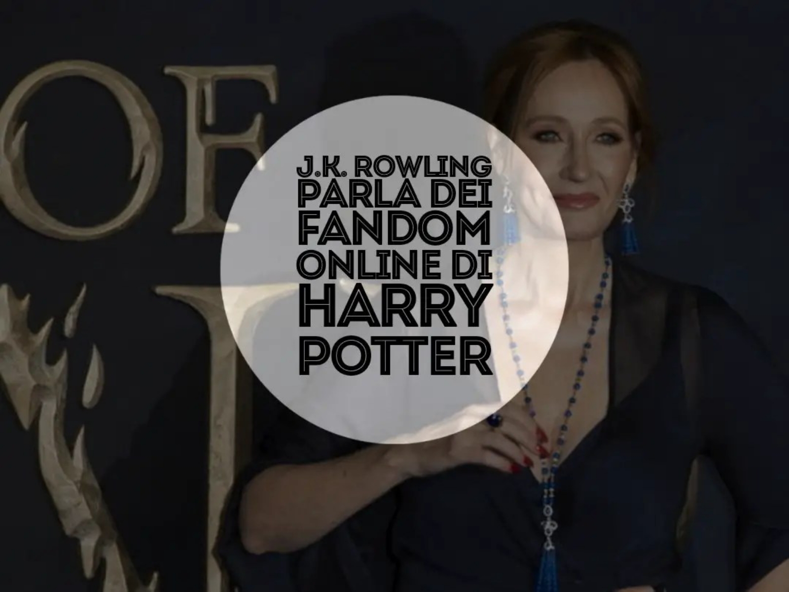 J.K. Rowling parla dei fandom online di harry potter