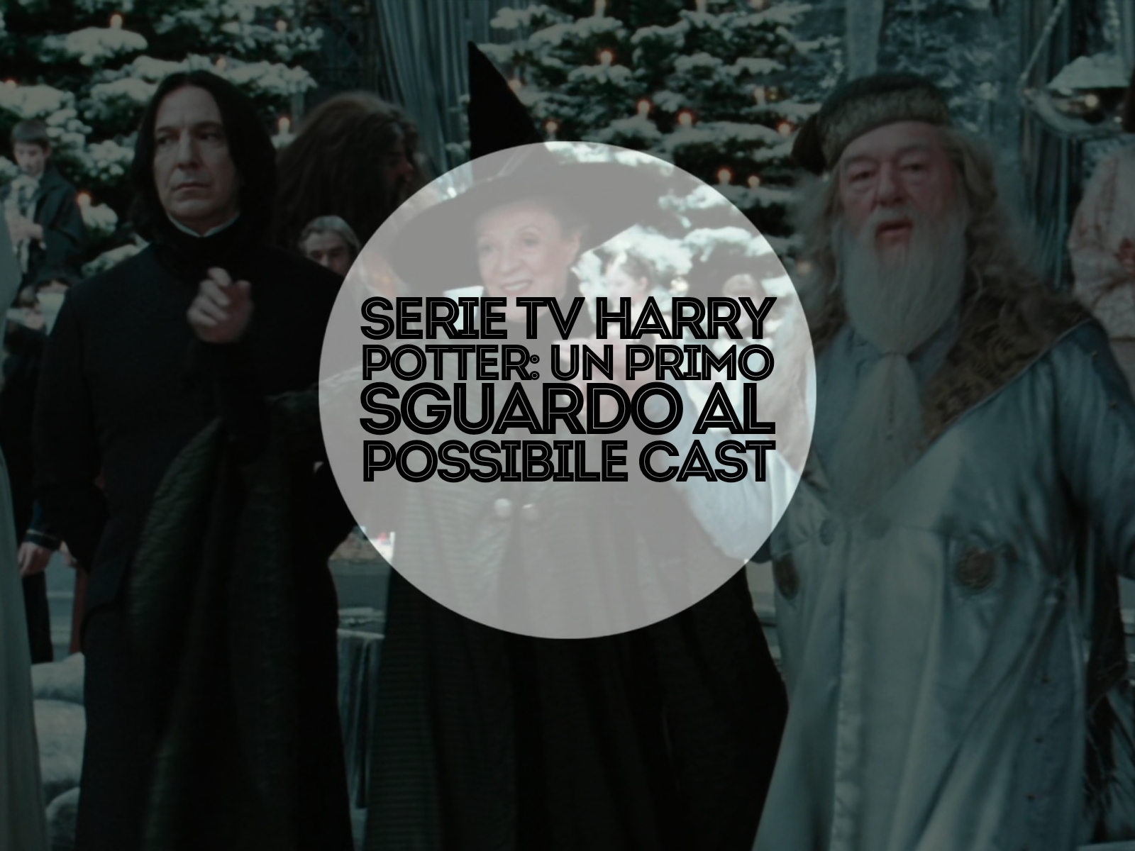 Serie tv Harry Potter: un primo sguardo al possibile cast