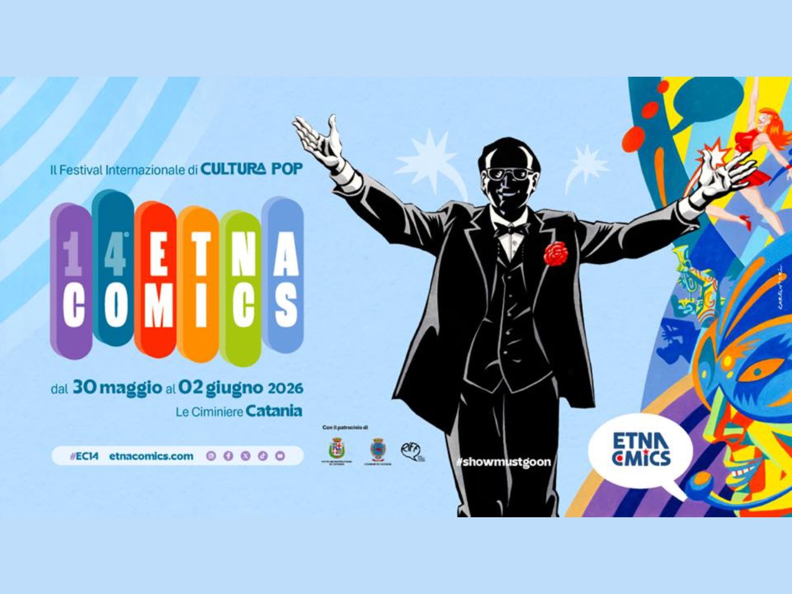 locandina etna comics 2026