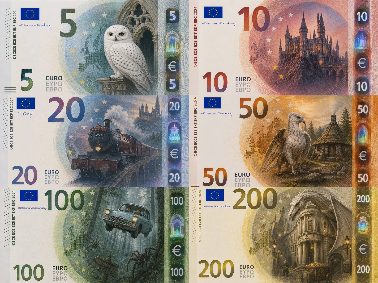 Nuove banconote per l'Euro: ecco le nostre proposte
